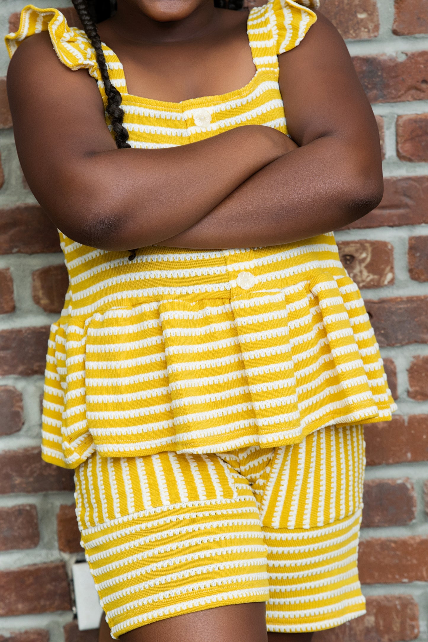 Ms. Prissy Striped Set