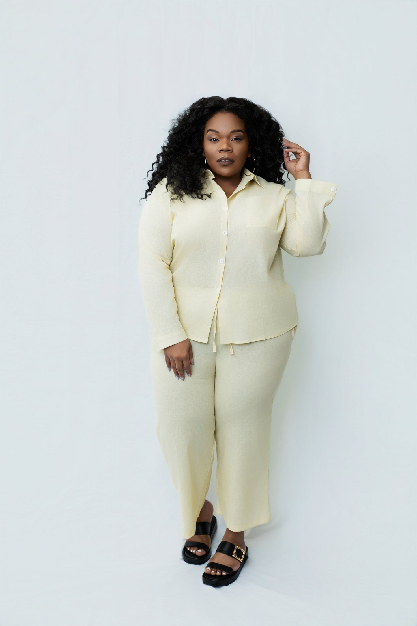 Essence Linen Two Piece Set