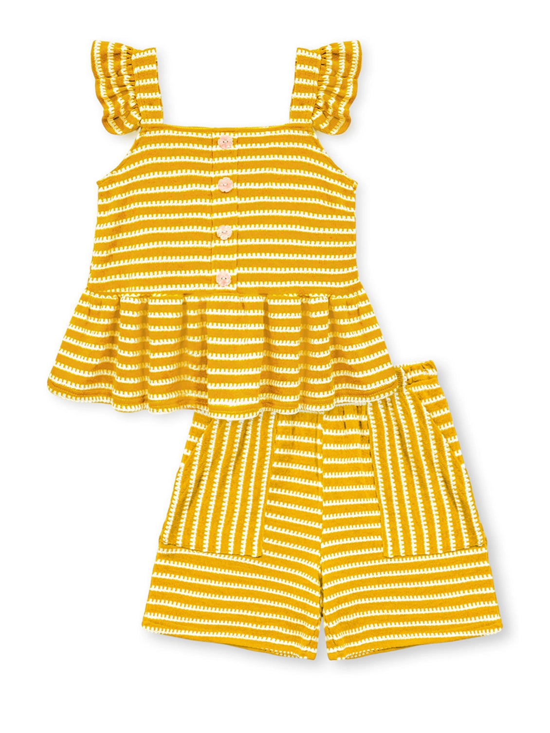 Ms. Prissy Striped Set