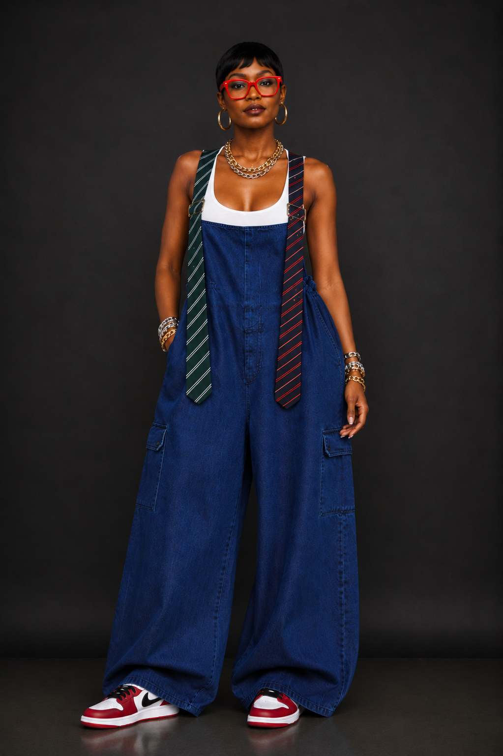 Tied Up Overalls
