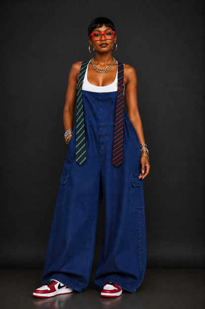 Tied Up Overalls