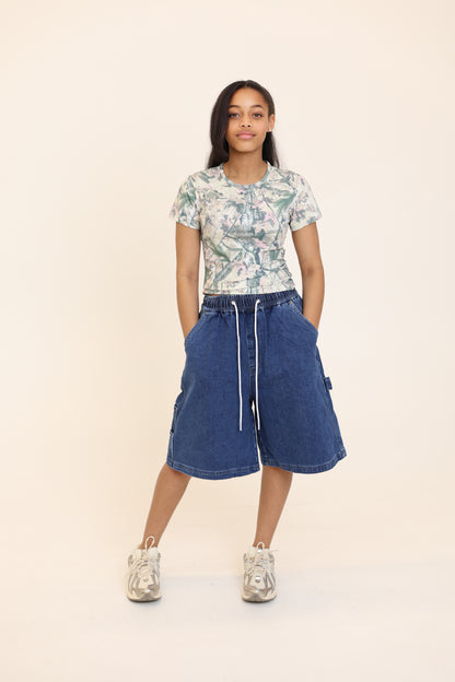 Baggy Denim Jorts
