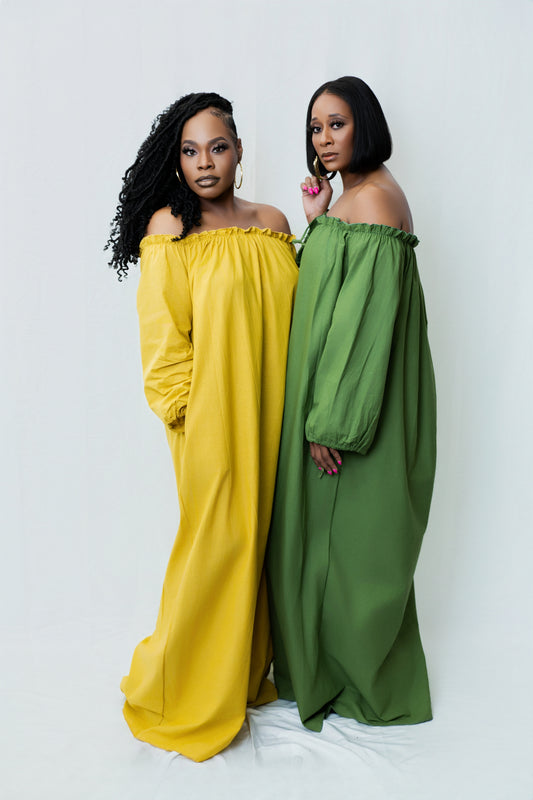 Boho Off Shoulder Maxi