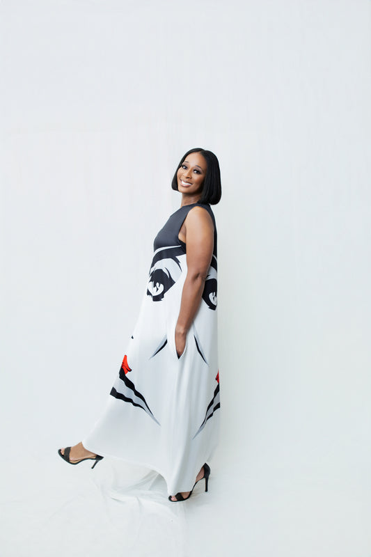 Power Woman Boho Sleeveless Maxi
