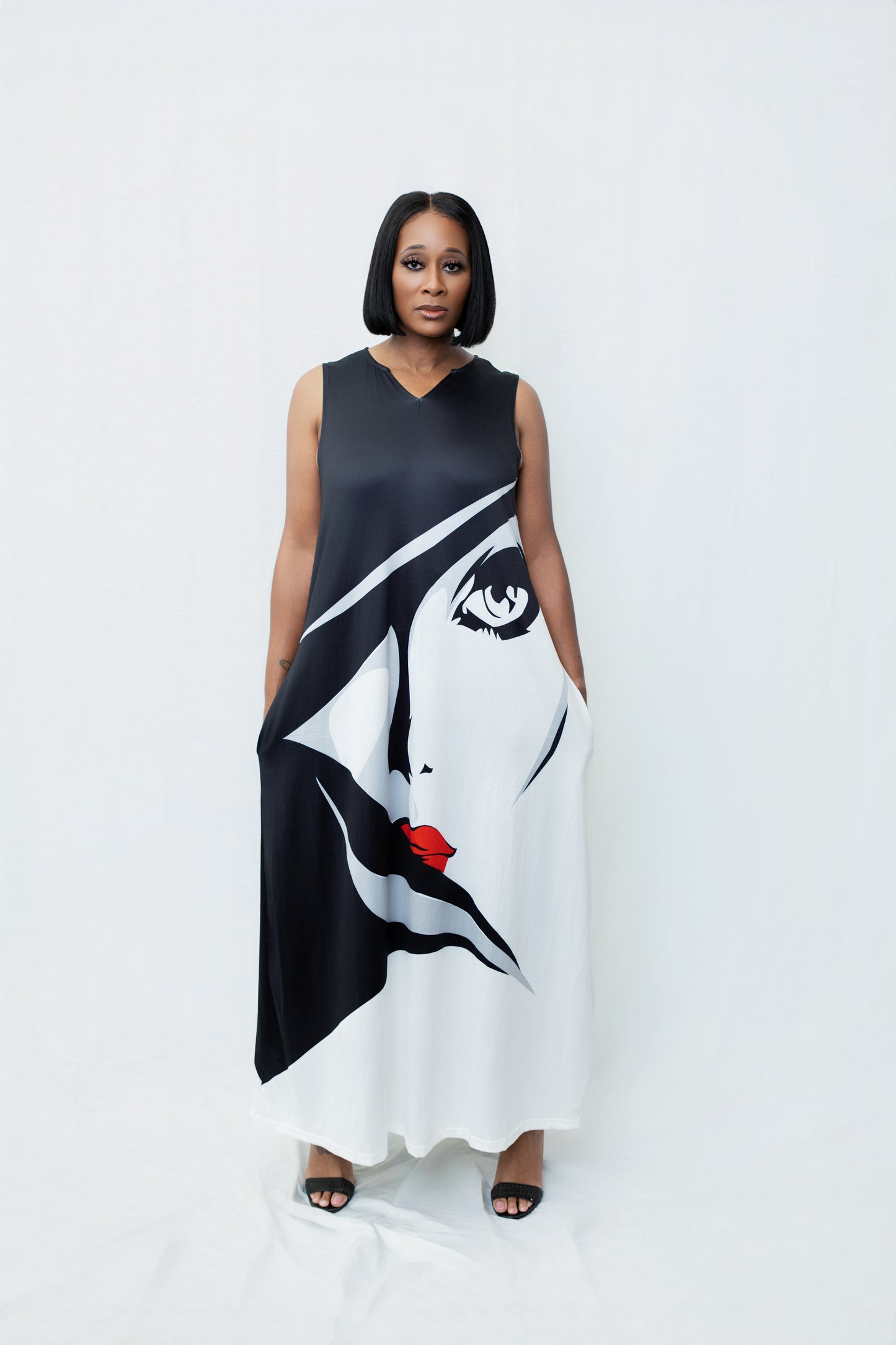 Power Woman Boho Sleeveless Maxi