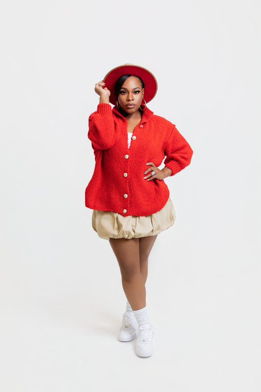 Balloon Mini Skirt