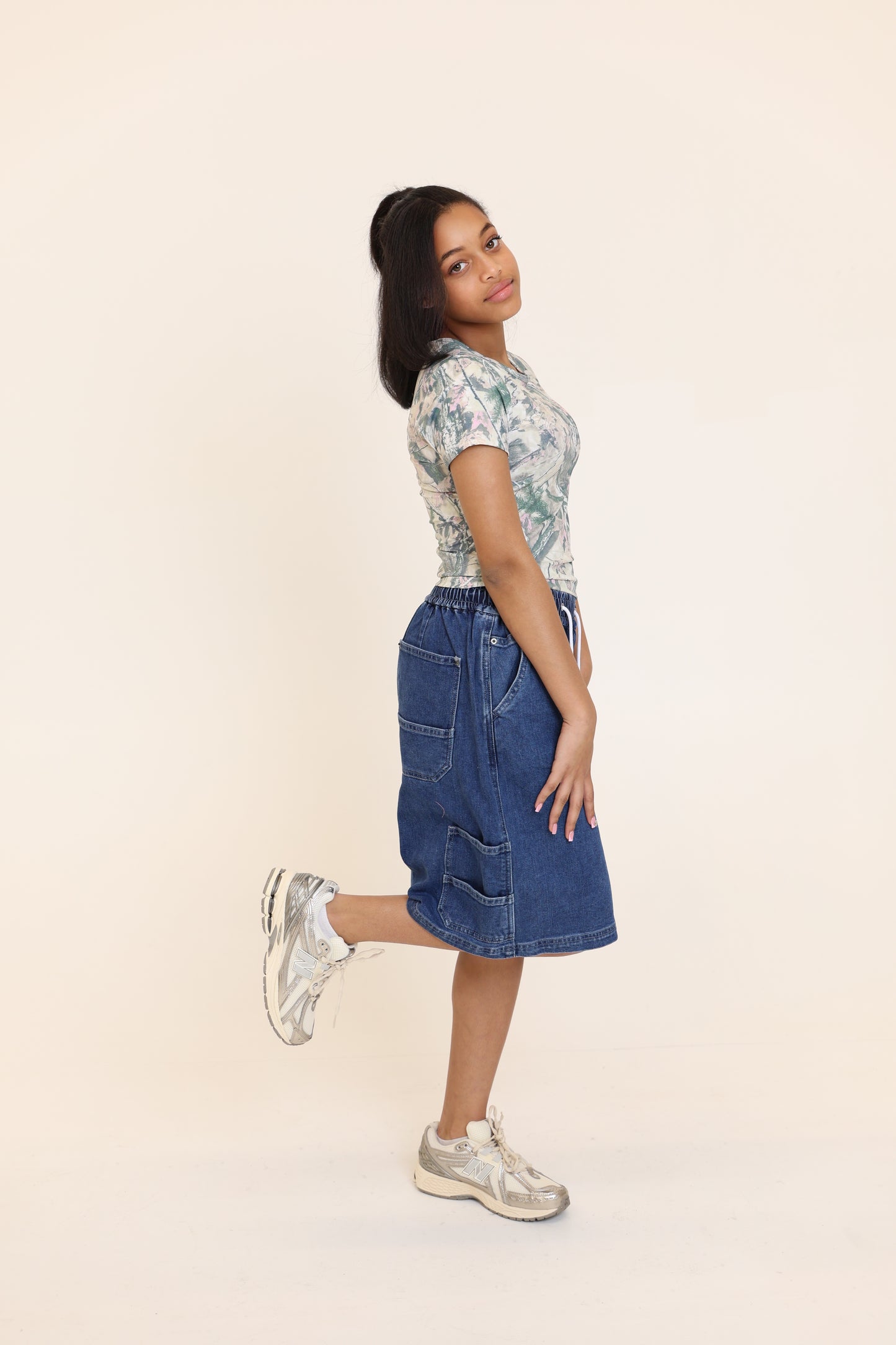 Baggy Denim Jorts