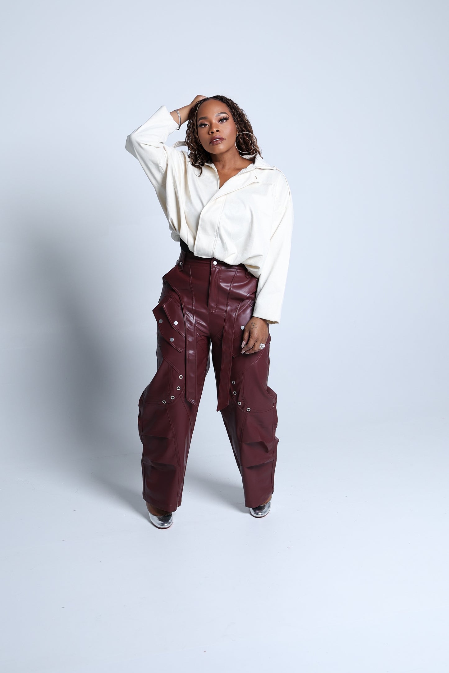 Vintage Style Faux Suede Bomber Jackets w/ Zip Detail