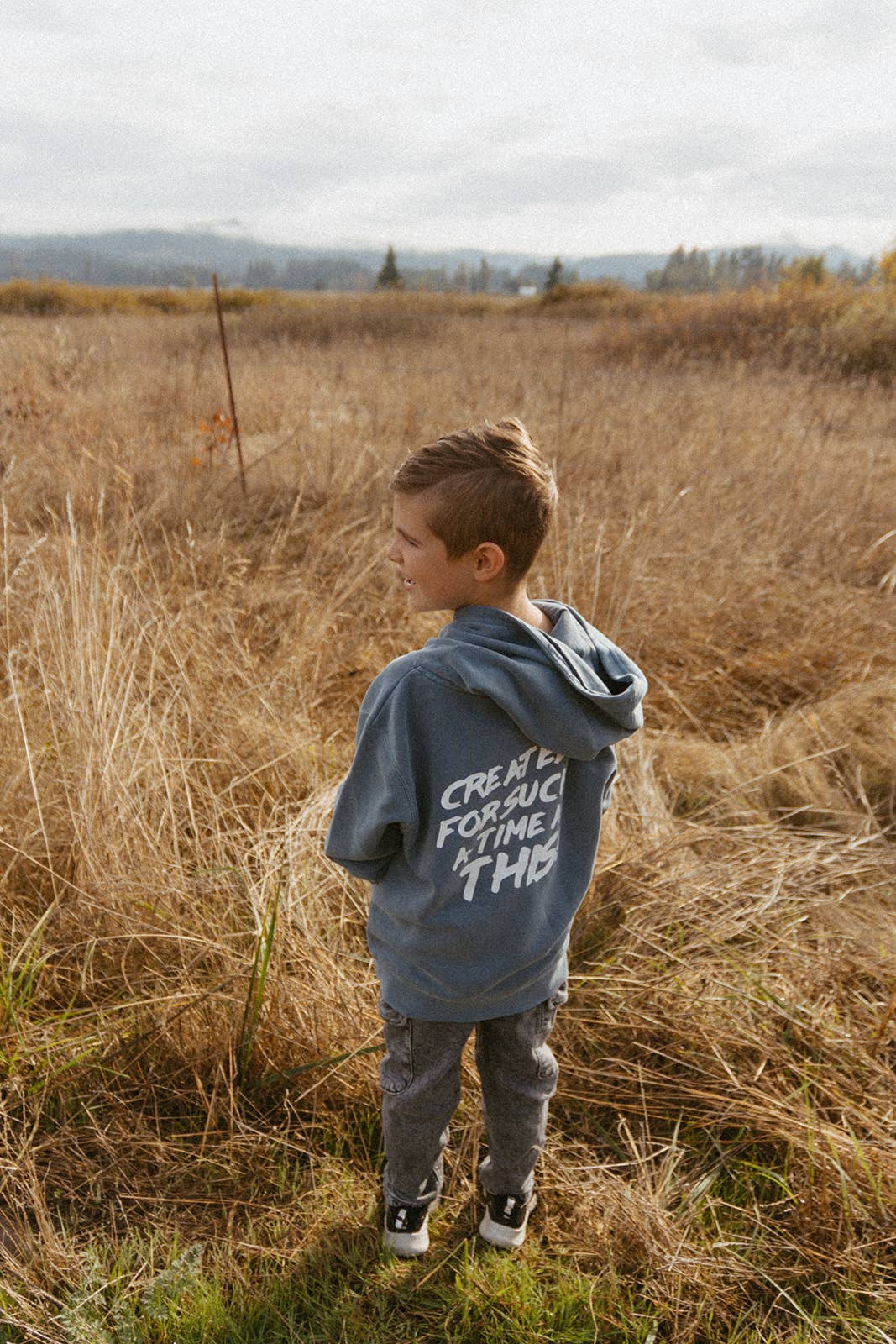 Such a Time as This – Youth Hoodie (Blue)