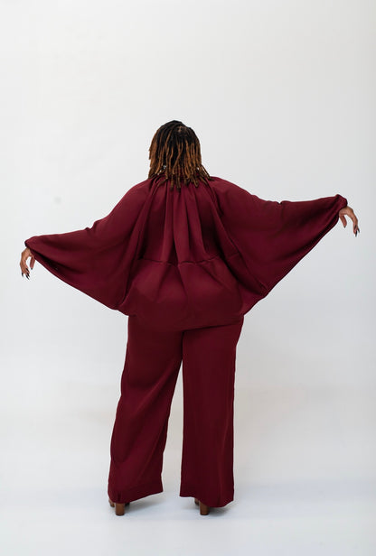 Puffed Bomber Set (Plus Size)