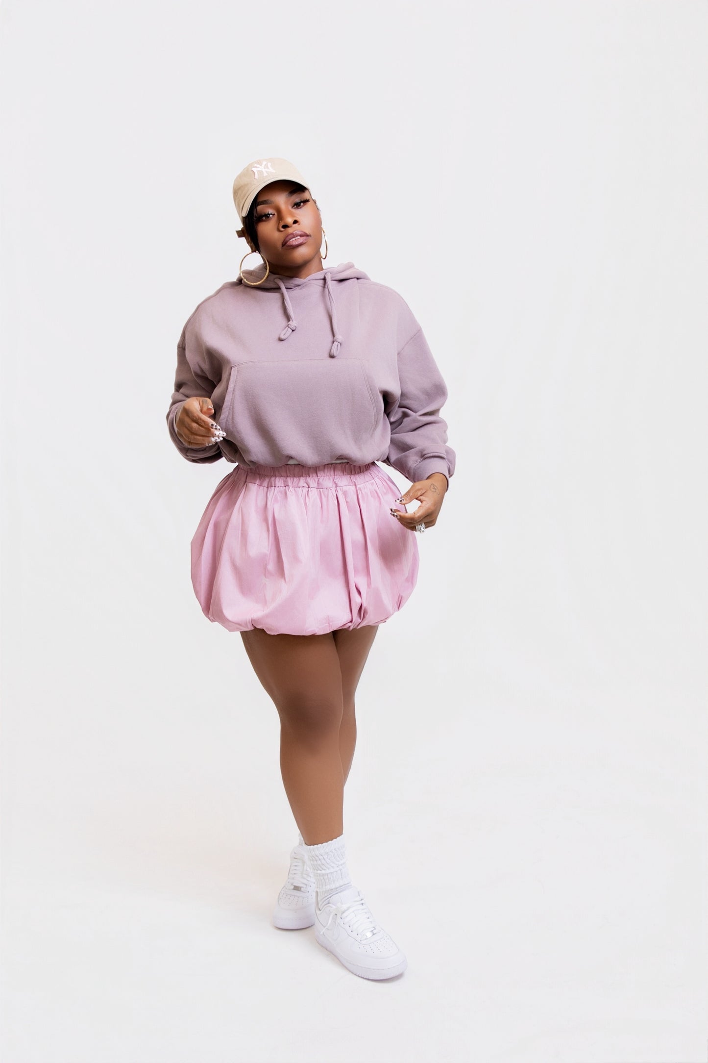 Balloon Mini Skirt