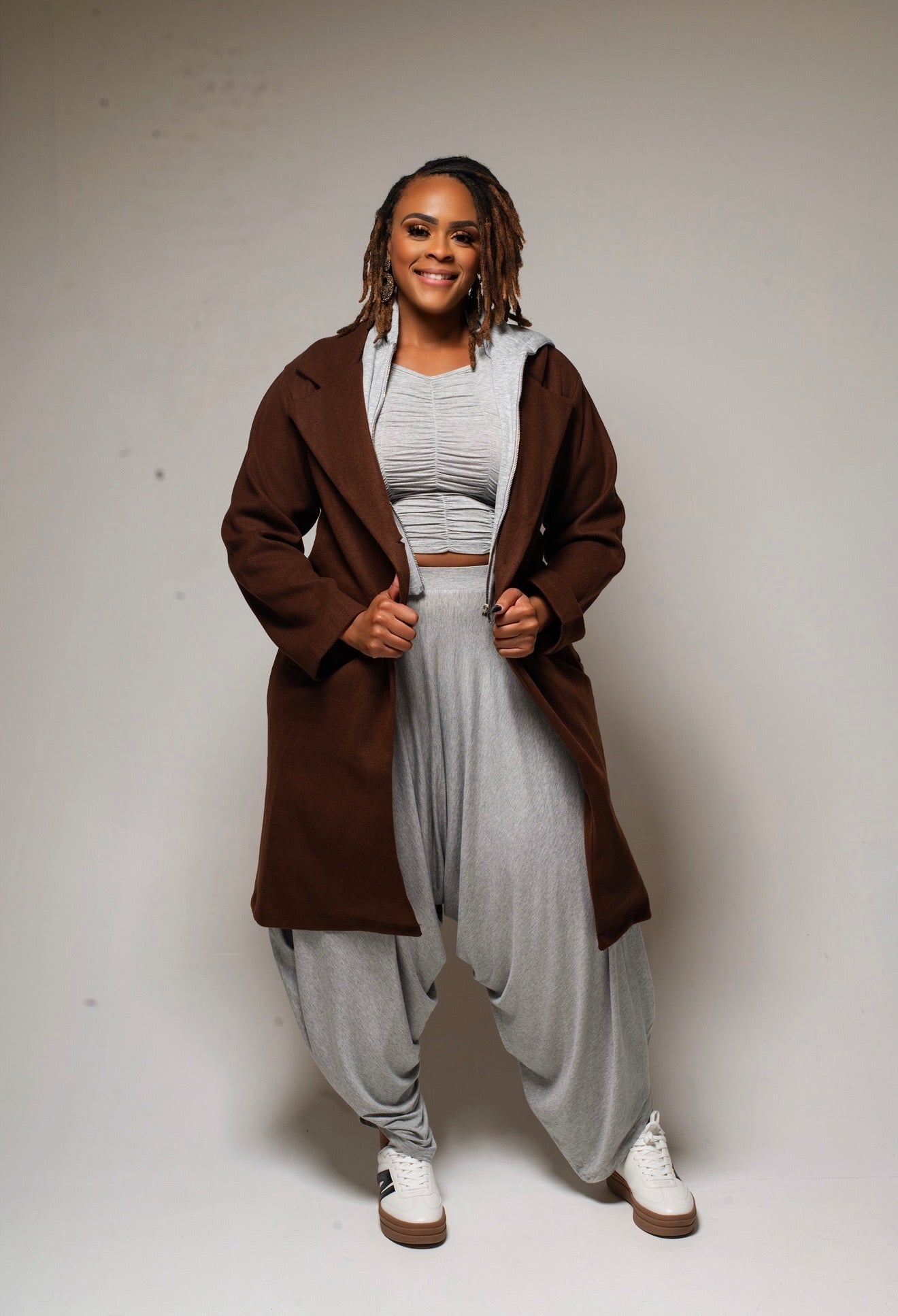 Smocked Tank and Harem Pants Set