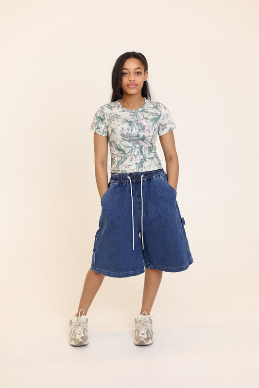 Baggy Denim Jorts
