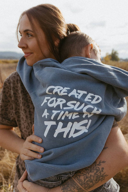 Such a Time as This – Youth Hoodie (Blue)