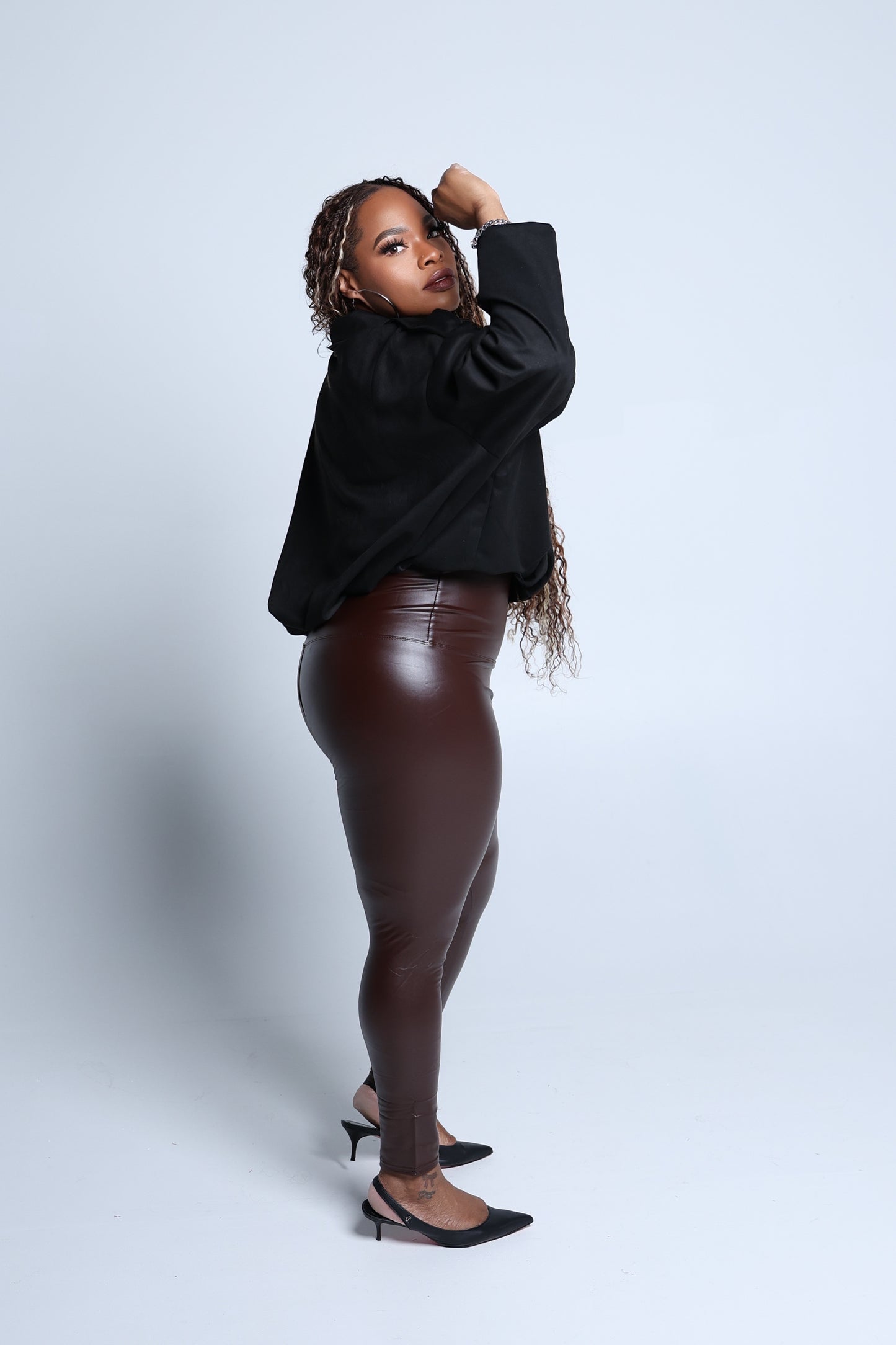 Vintage Style Faux Suede Bomber Jackets w/ Zip Detail