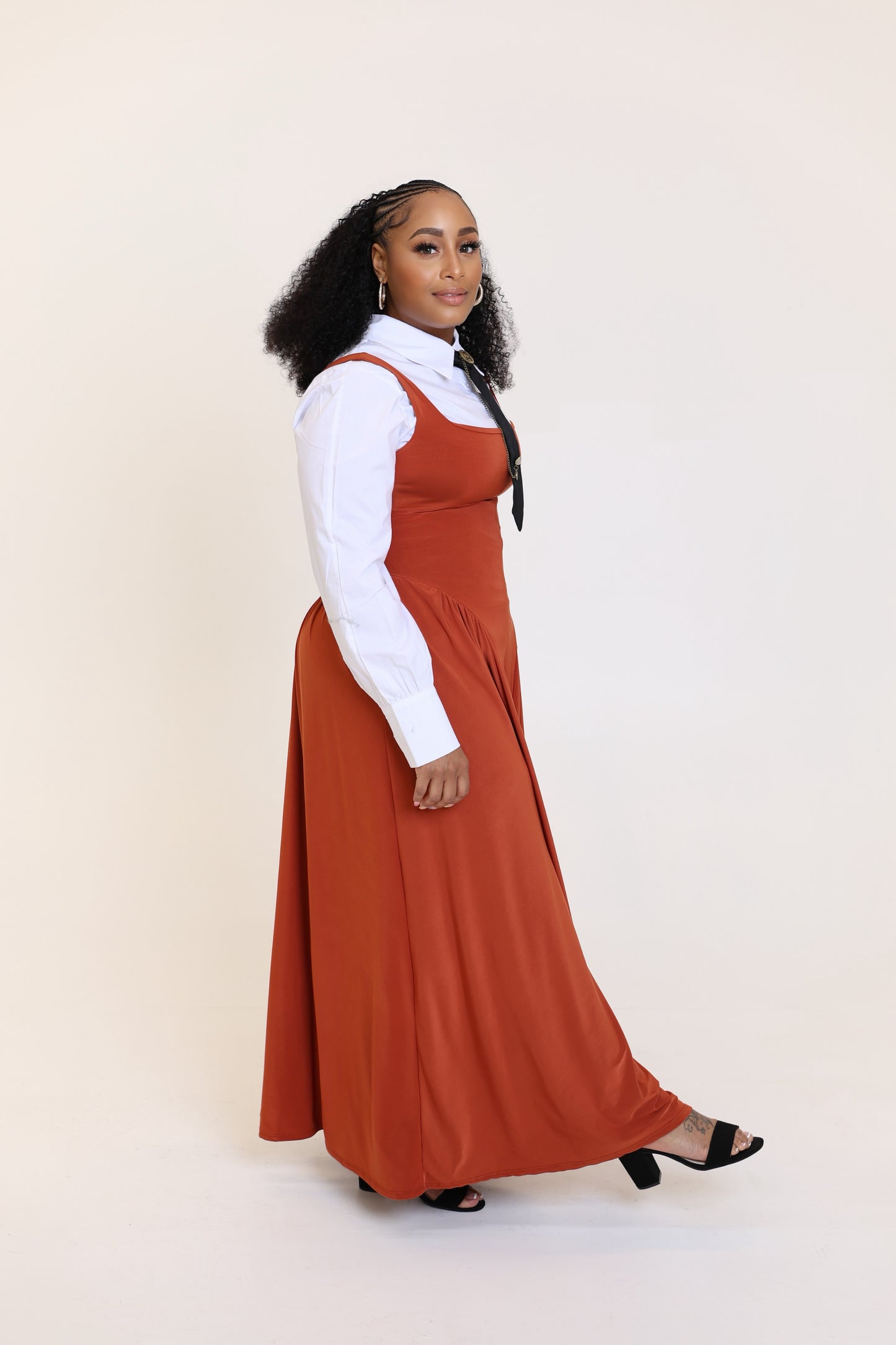 Jersey Maxi Sleeveless Dress