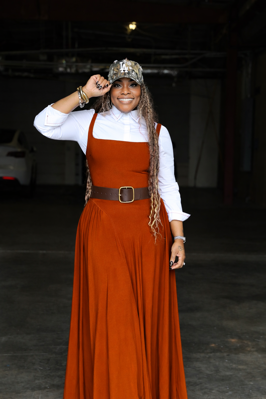 Jersey Maxi Sleeveless Dress