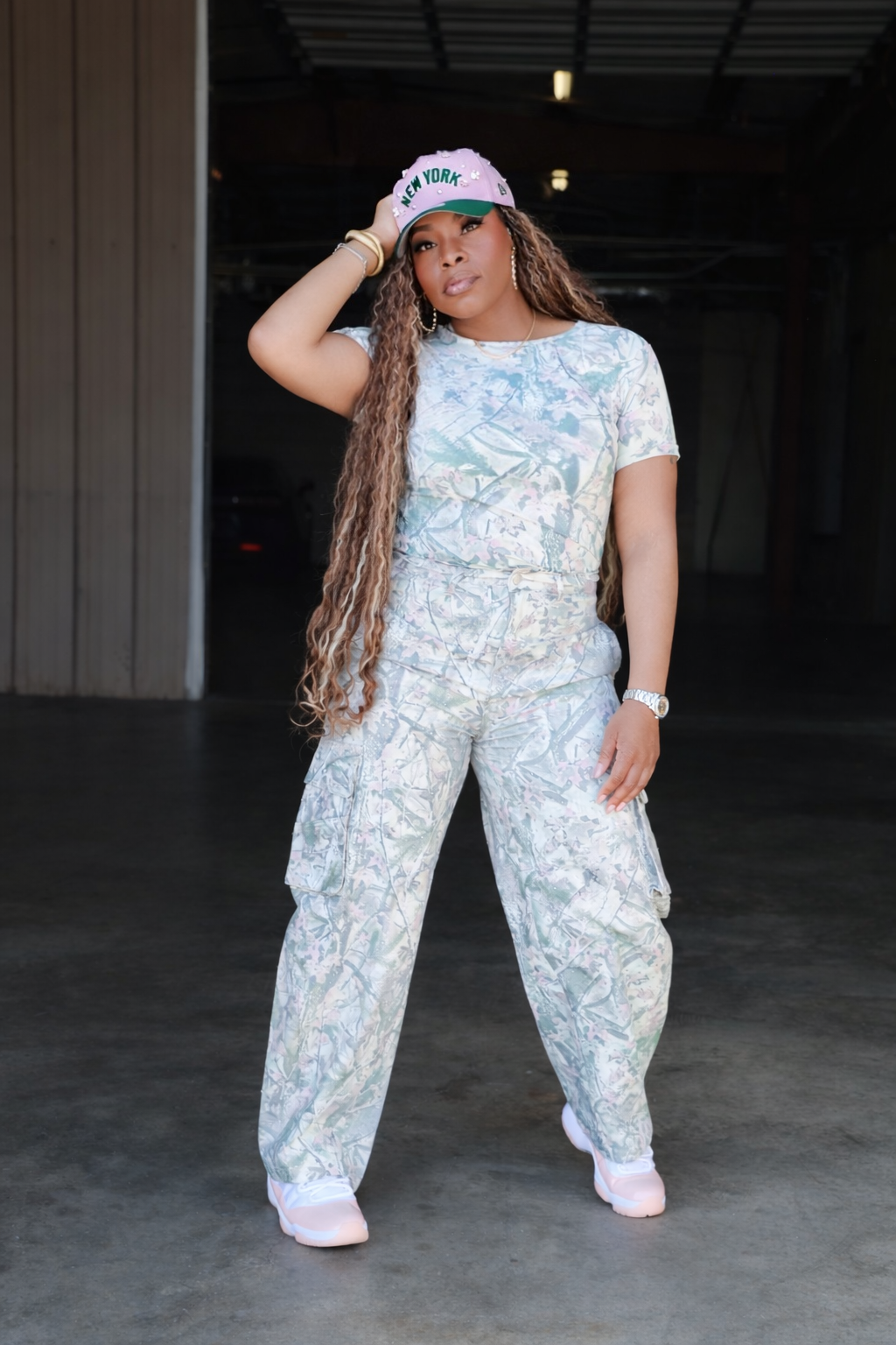 Camouflage Print Tee