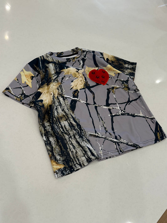 Love thy neighbor Tree Camo Tee