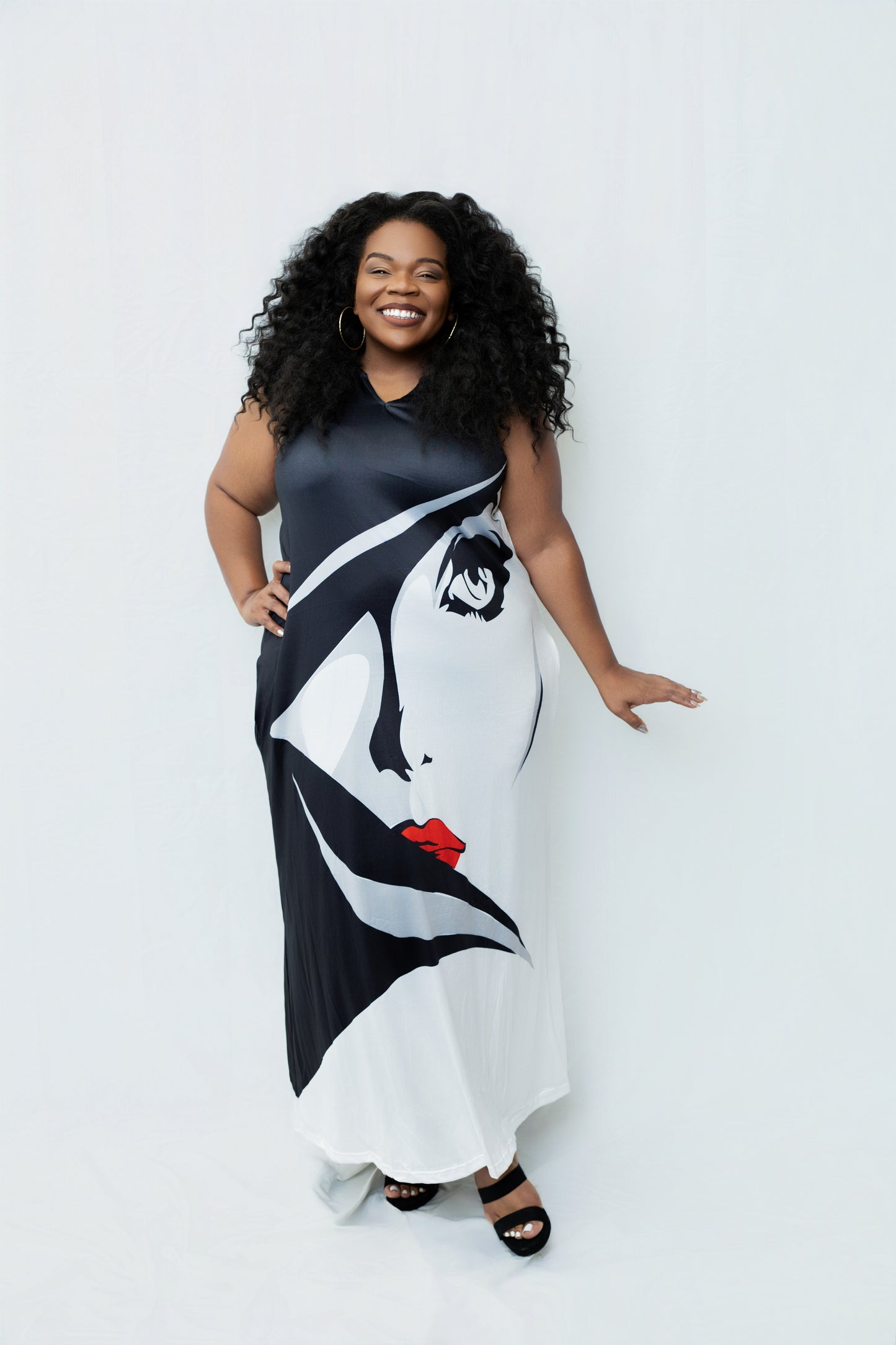 Power Woman Boho Sleeveless Maxi