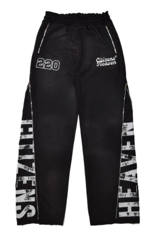220 Zipper Flare Sweatpants