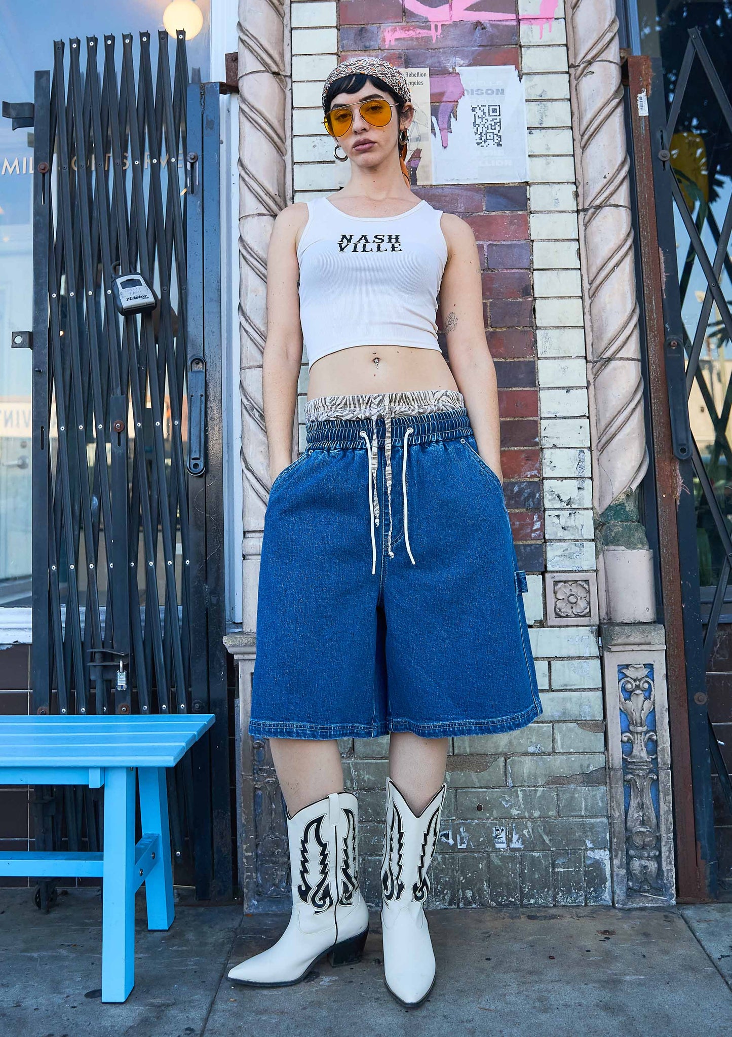 Baggy Denim Jorts
